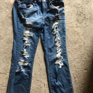 Distressed Jeans